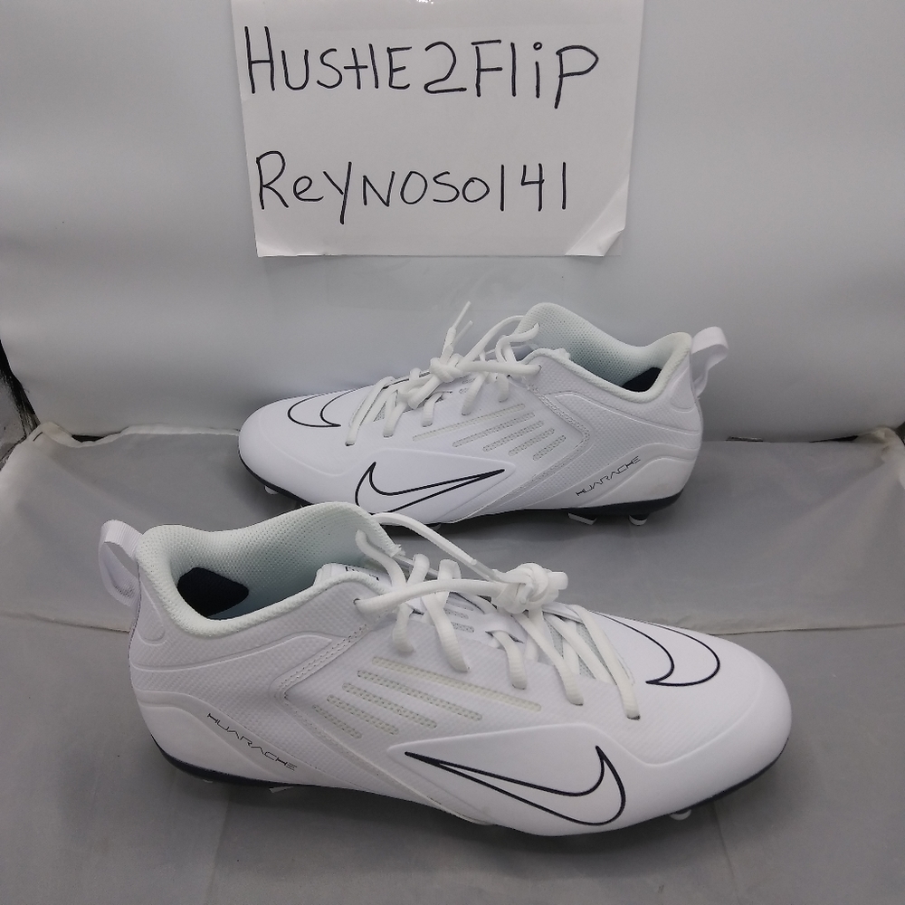 Nike Alpha Huarache 8 varsity LAX Lacrosse Football cleats CZ6558-101 multi size